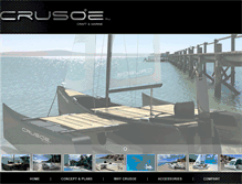 Tablet Screenshot of crusoecraft.com